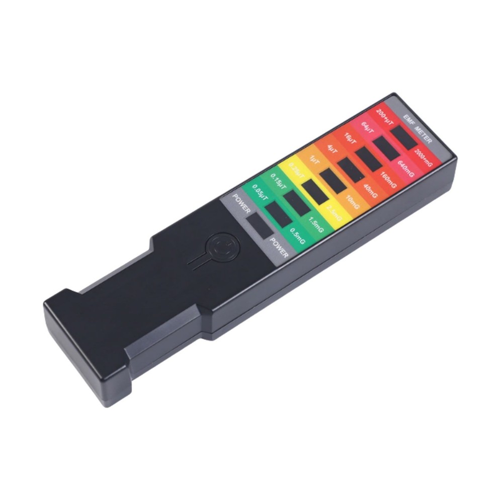 ABS Handheld Electromagnetic Field Detector Radiation EMF Geiger Counter Tester
