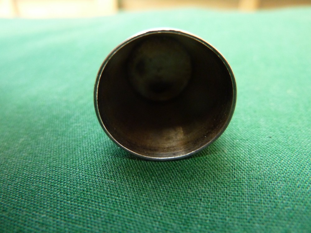 VINTAGE STERLING SILVER THIMBLE - 17
