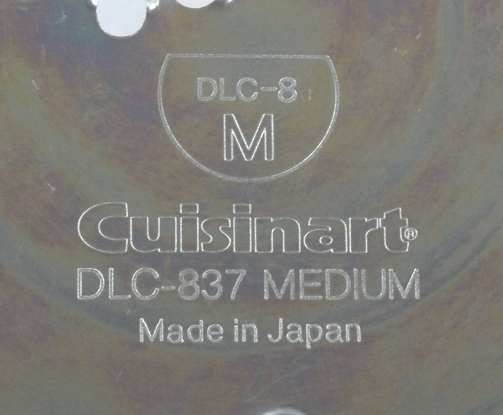 Cuisinart DLC-837 Medium Shredding Disc Food Processor Replacement DLC-8