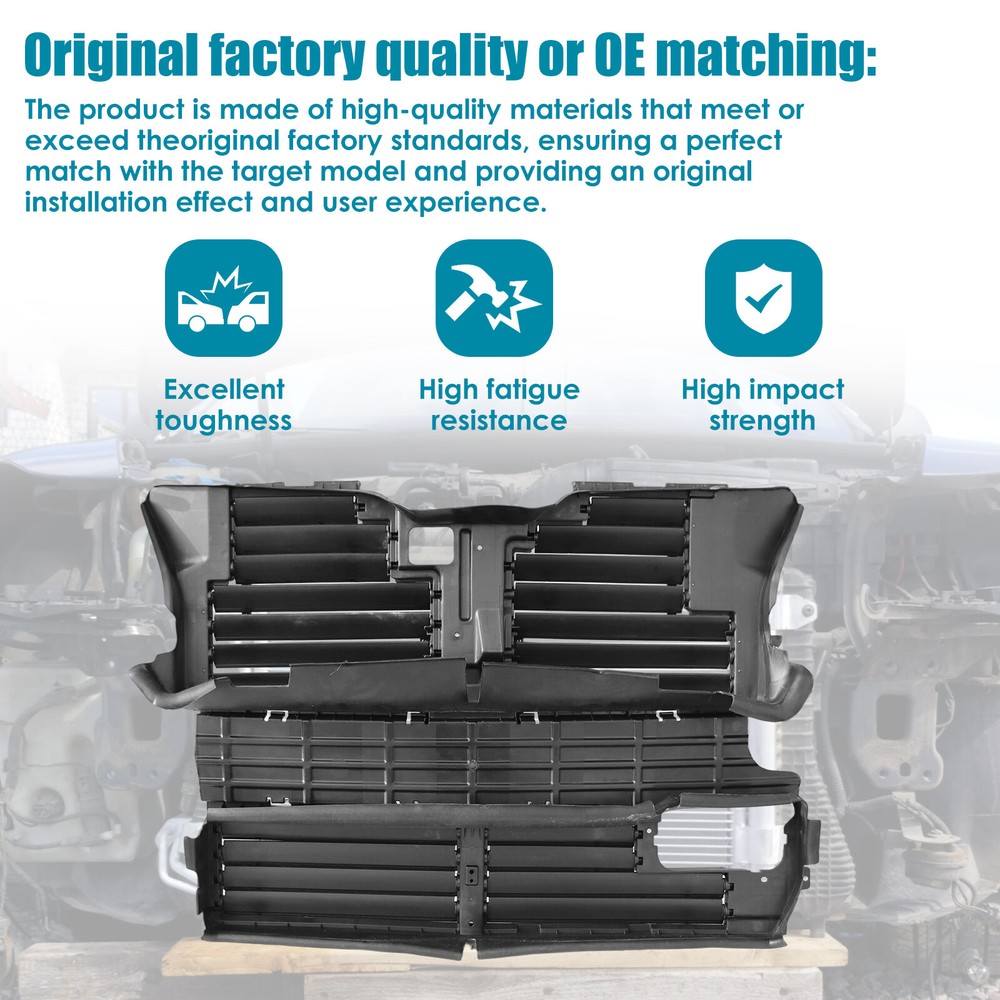 Radiator Shutter Assembly For 2016 2017 2018 Lincoln MKX FA1Z8475B