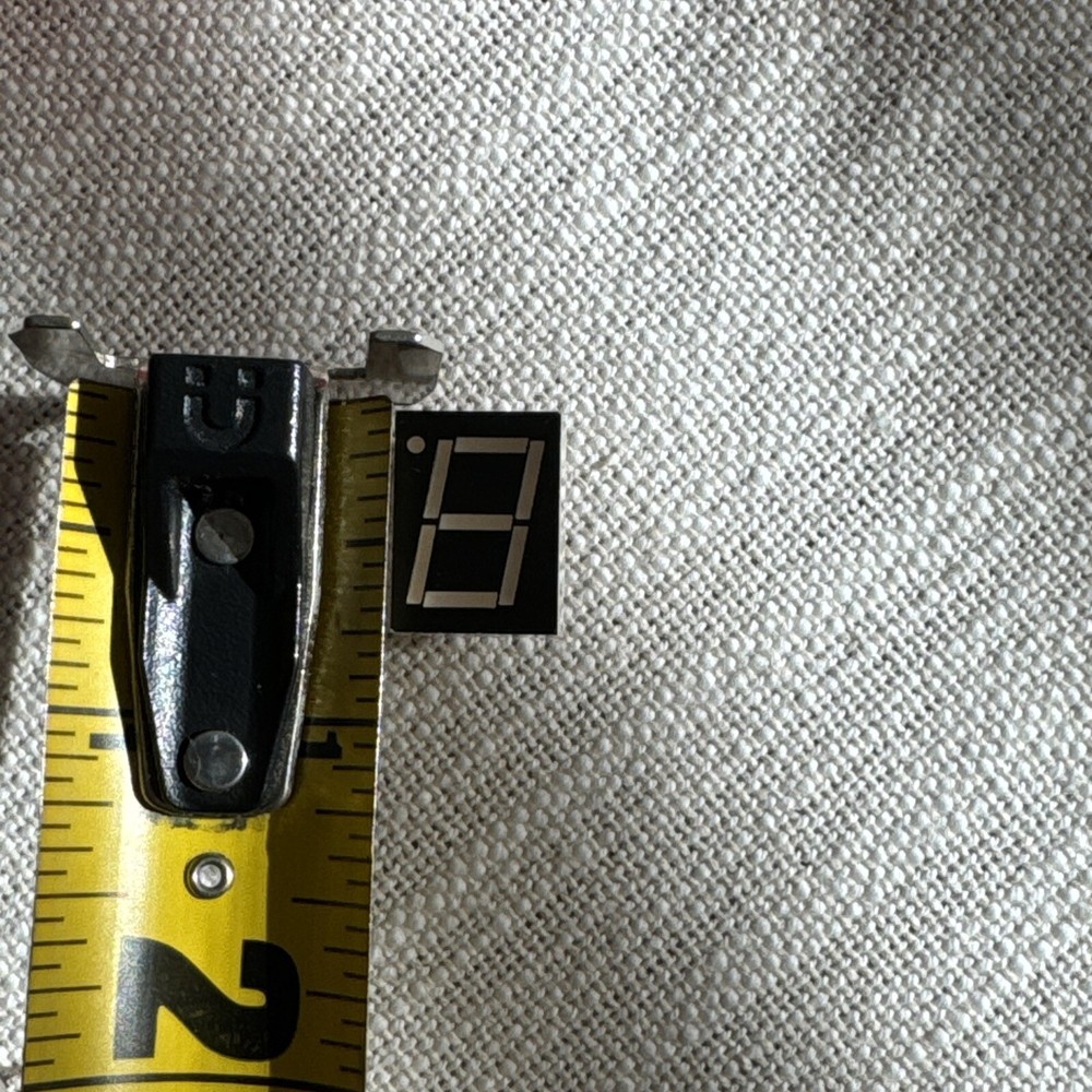 Texas Instruments TIL 321 A Display TIL321A - 10 Pin Made In Korea - 7 Segment
