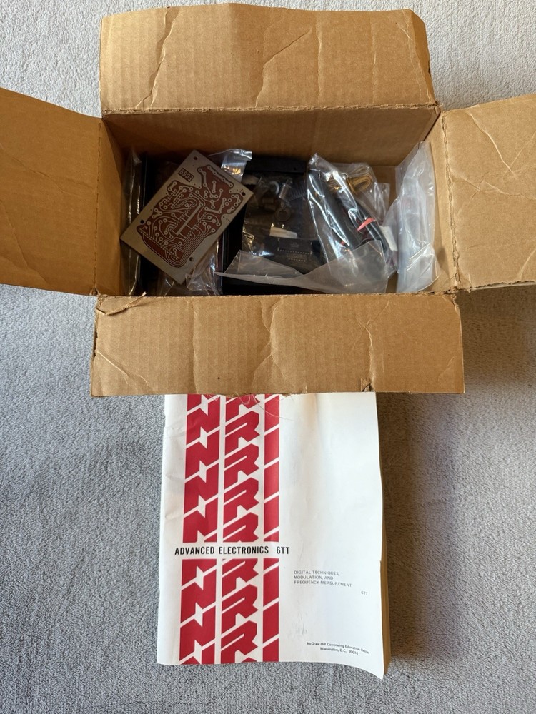 NOS Unassembled Kit - NRI Conar Model 202 Frequency Counter