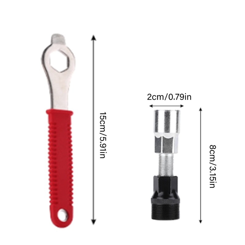 Multiple Function Bicycles Repair Tool Light weight 185g For Crankset Removal