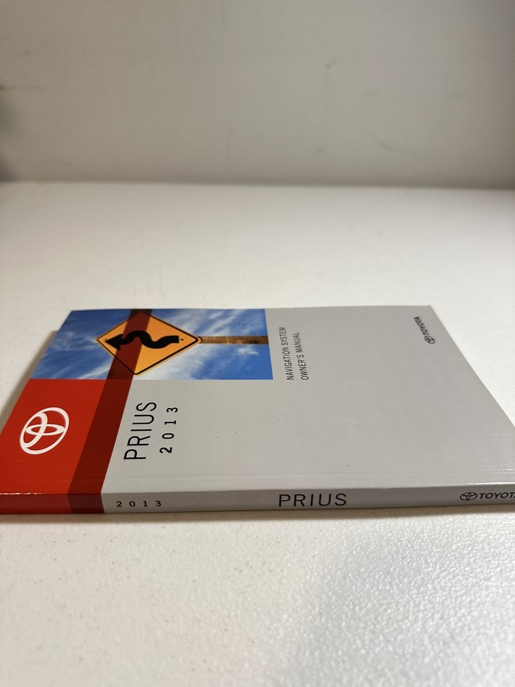 Prius Navigation System Owner's Manual Toyota 2013