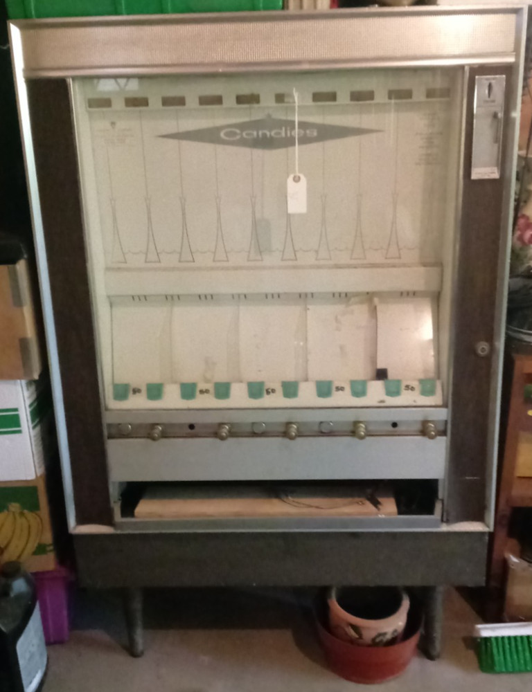 National Vendor Candy Vending Machine MANUAL Crown CC Deluxe ( my code #125)