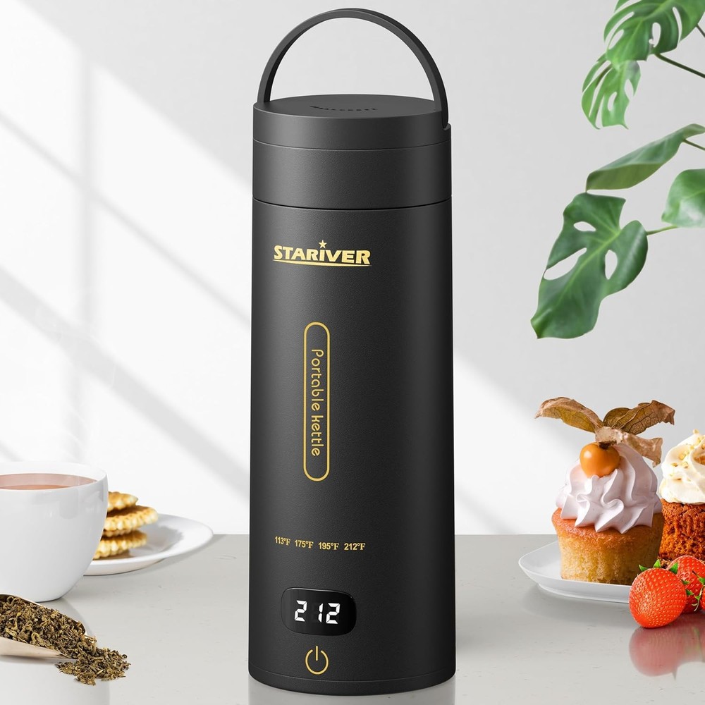 Travel electric kettle, suitable for brewing tea coffee,equipped with 4 settings