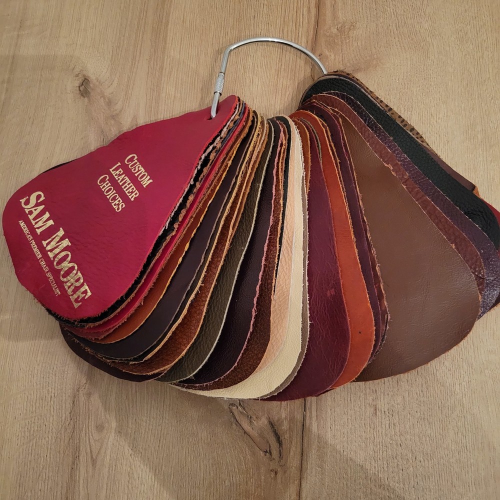 Leather Swatches 50 Pieces