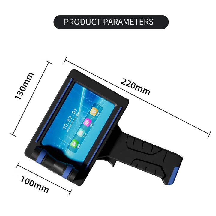 Tij127 Handheld Inkjet Printer Portable Handheld Fast Dry Inkjet Batch