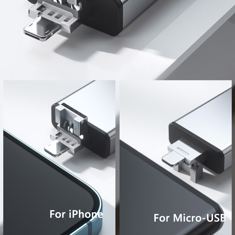 MMC Memory Card Reader&USB-A/C HUB&Case for iPhone iPad Android Cellphone Camera