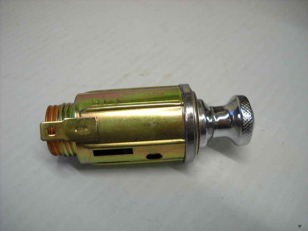 Car Auto Cigarette Lighter & Assembly Chrome #148
