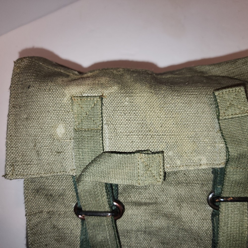 BULGARIAN WEB SET GEAR COLD WAR BRITISH 58 PATTERN TYPE WEBBING WITH ADDL POUCH