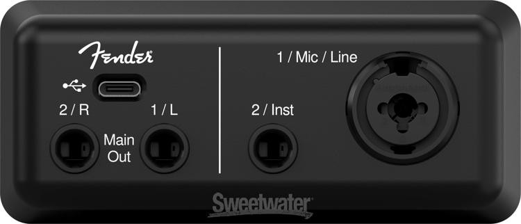Fender Studio AudioBox Go USB-C Audio Interface