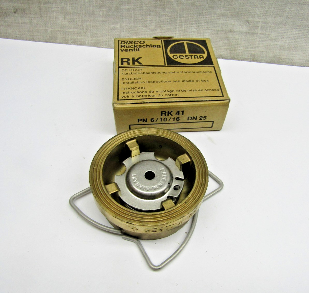 Gestra RK41 DN25 PN16 Check Valve