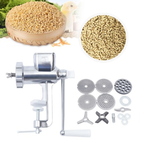 Manual Animals Food feed Pellet Granulator Machine Pet Feedstuff Processing Tool