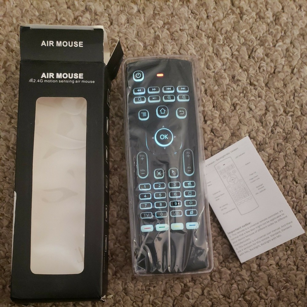 2.4G Motion Sensing Air Mouse Wireless Keyboard Backlight