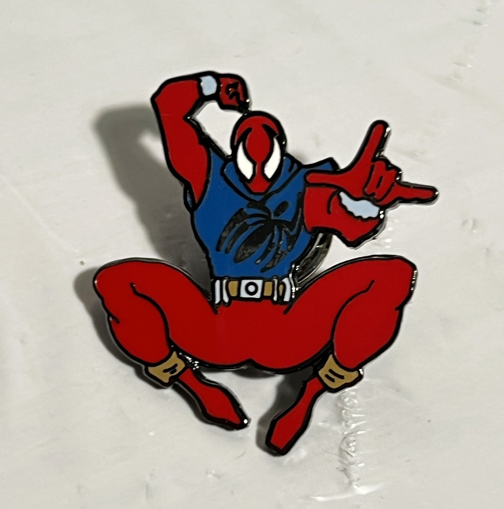Assorted VINTAGE CLOISONNE PINS Planet Studios and others, Comic Book Characters