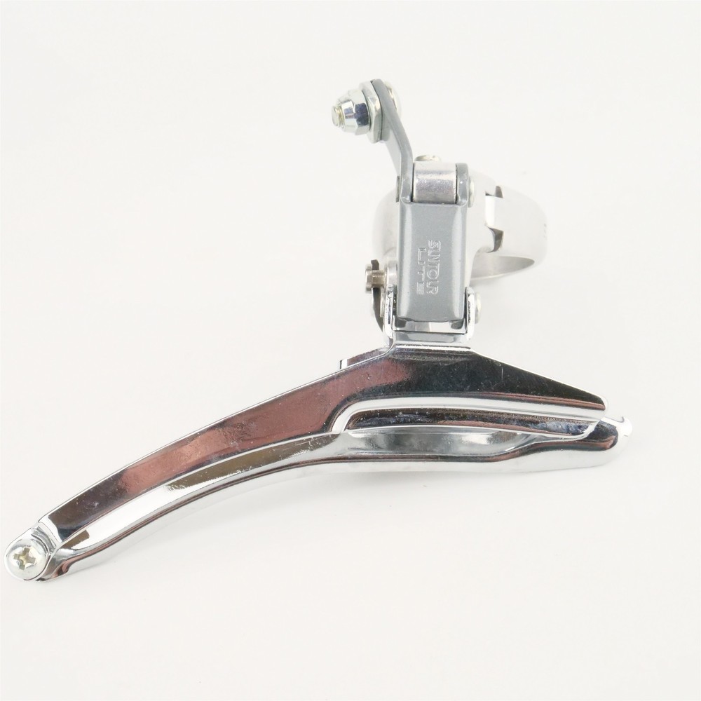 NOS Suntour Lite Front Derailleur 31.8 Clamp Double Bottom Pull Vintage