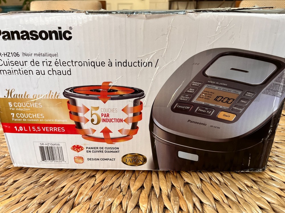 NEW panasonic sr-hz106 + 1 extra copper bowl
