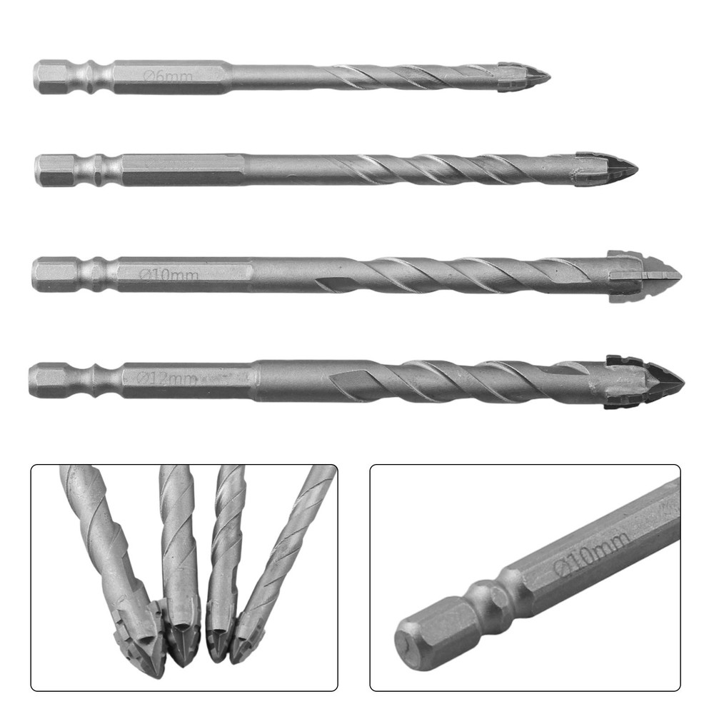 Effective Triangle Shank Eccentric Bit Set Designed for Precision 4pcs
