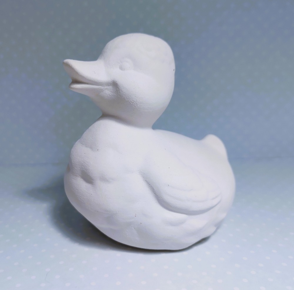 Duck ~ Ceramic Bisque Ready to Paint