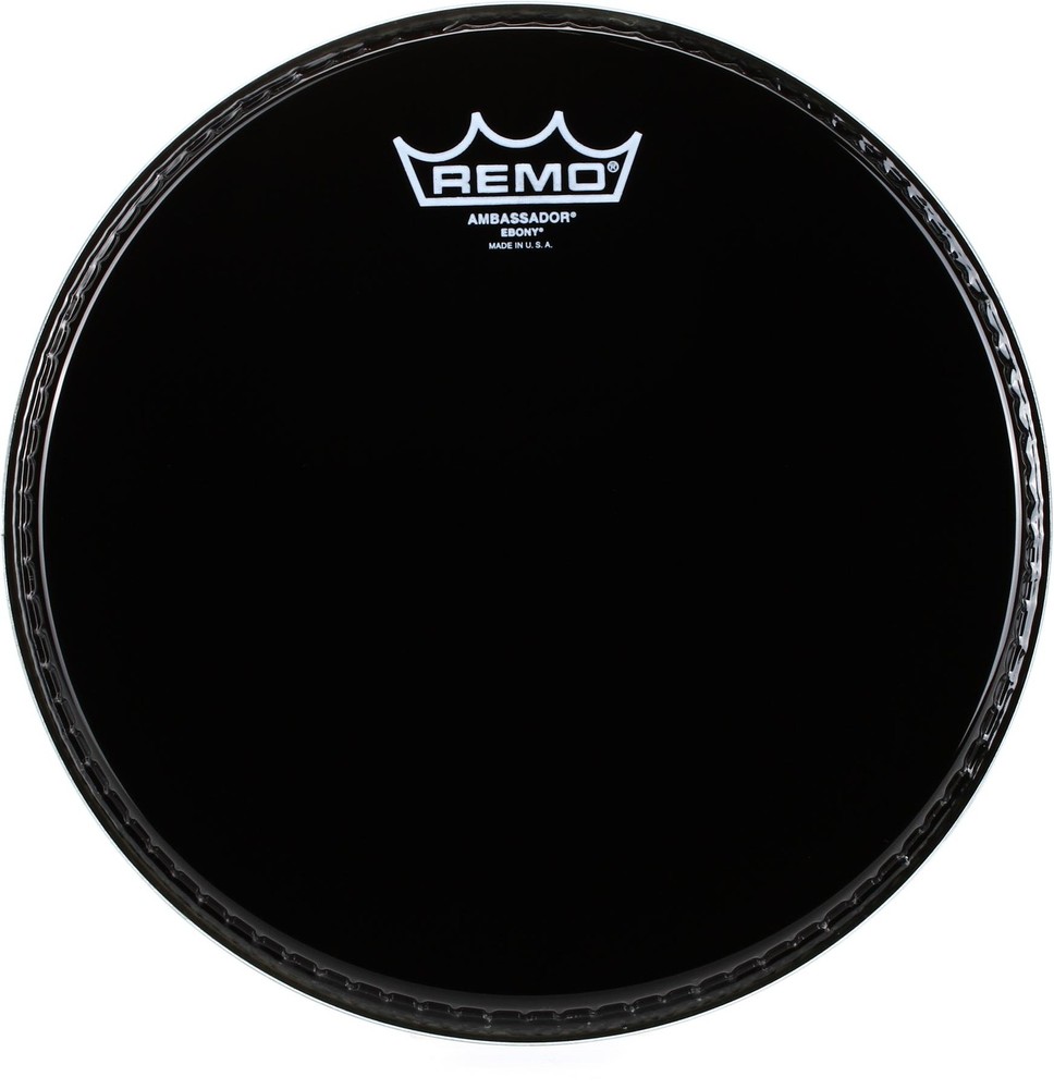 Remo Ambassador Ebony Drumhead - 10 inch (2-pack) Bundle
