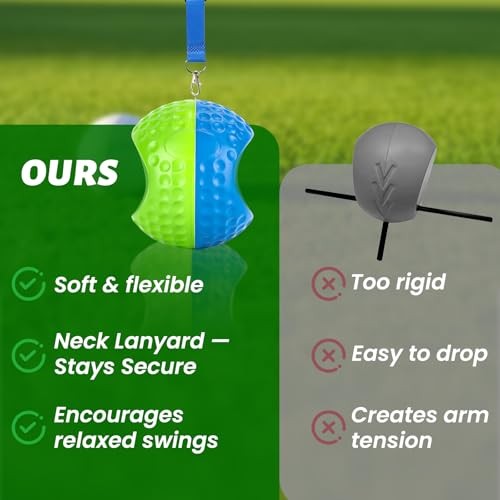 Golf Training Aid Ball – Forearm Connection Swing Trainer for Medium