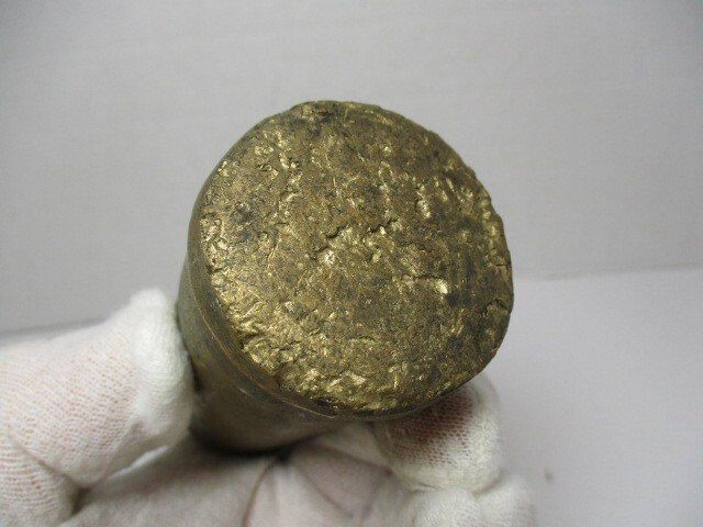 Solid BRASS Hammer Bar Stock 1-3/4" Dia. x 4" Long 3 # Raw Material Brass