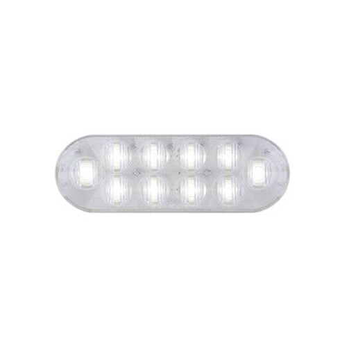 Optronics BUL-10CBK 6 Inch Oval Sealed LED Backup Light Kit with Grommet