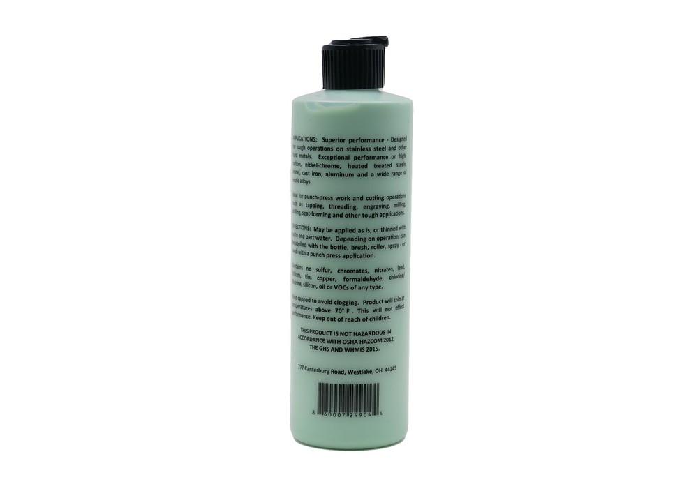 All-Purpose Metalworking Compound 16oz - Water-Based Cutting Fluid for Drilli...