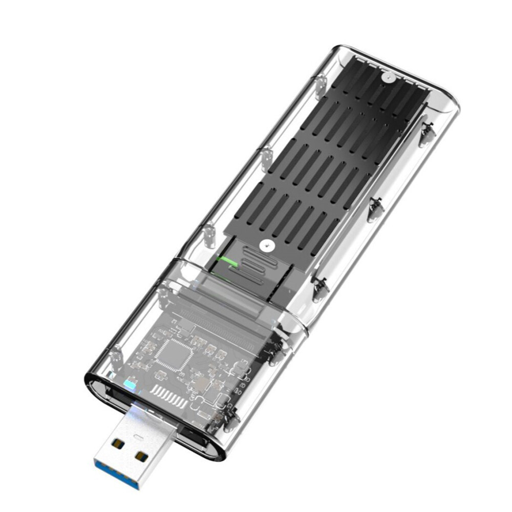 M.2 NGFF SSD SATA TO USB 3.0 Solid State External Enclosure Storage Case Adapter