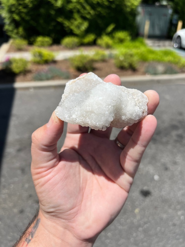 Druzy Quartz from Brazil L