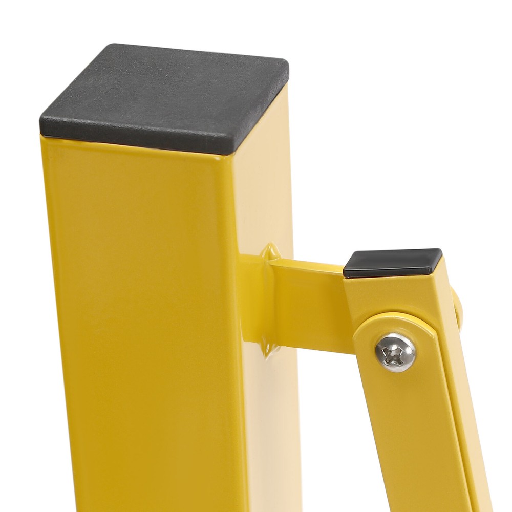 Foldable Mobile Barrier Gate Expandable T-shaped Base Security Gate For School