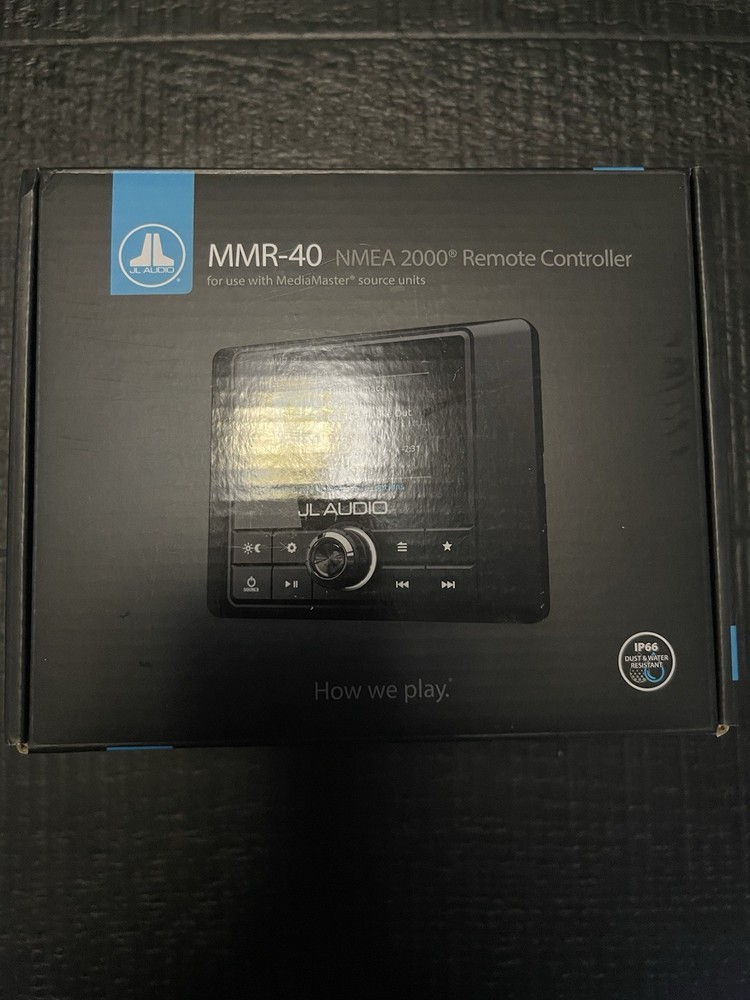 JL AUDIO MMR-40 NMEA 2000 MARINE WIRED REMOTE CONTROLLER SYSTEM *C1