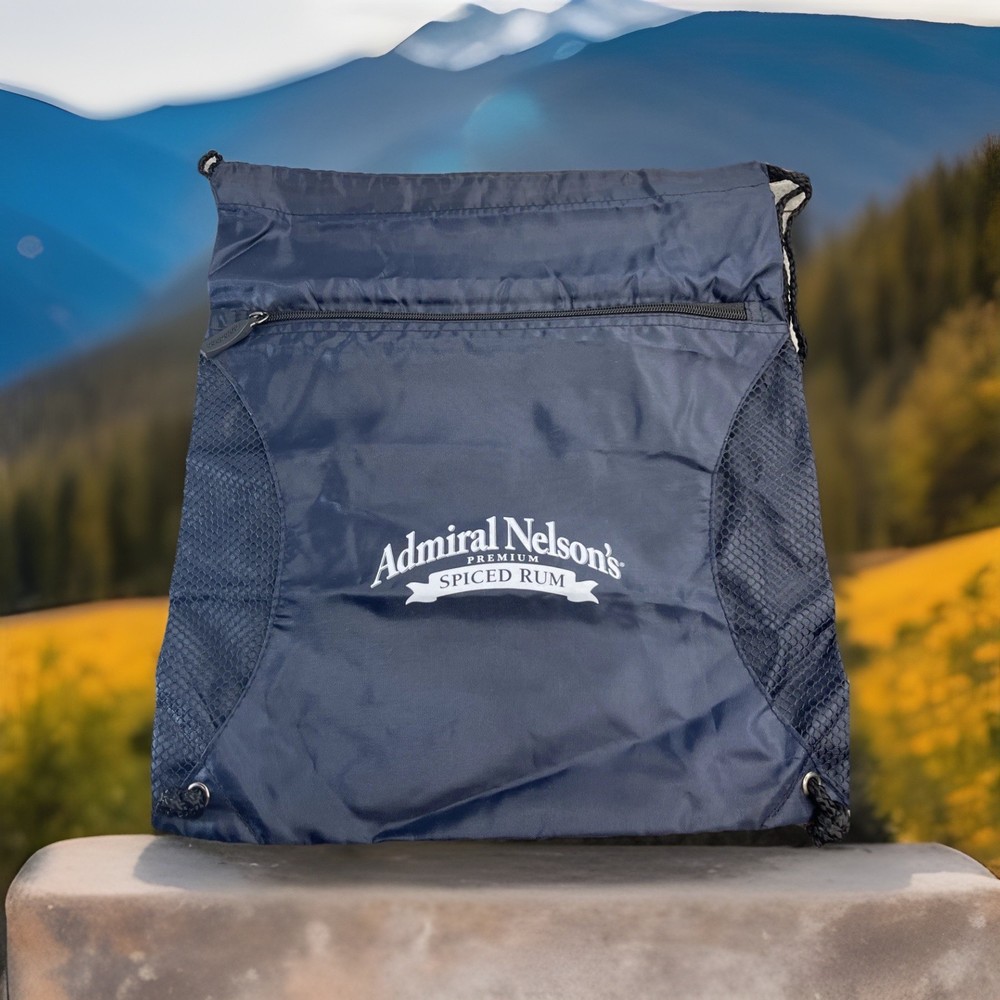Admiral Nelson’s Spiced Rum Drawstring Backpack