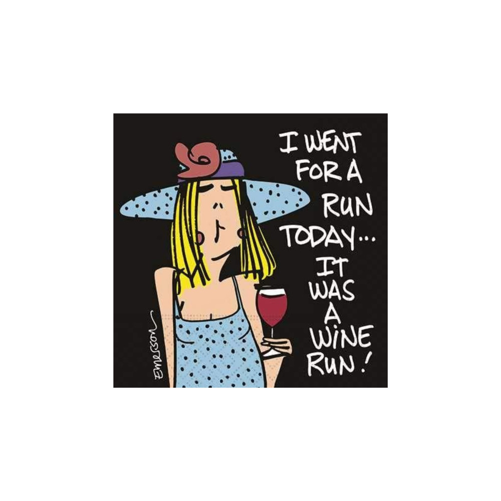 Design Design A Wine Run Cocktail Napkins