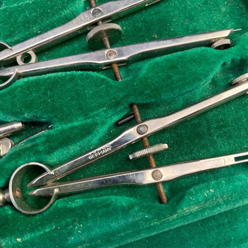 Vintage Tower Drafting Set Germany