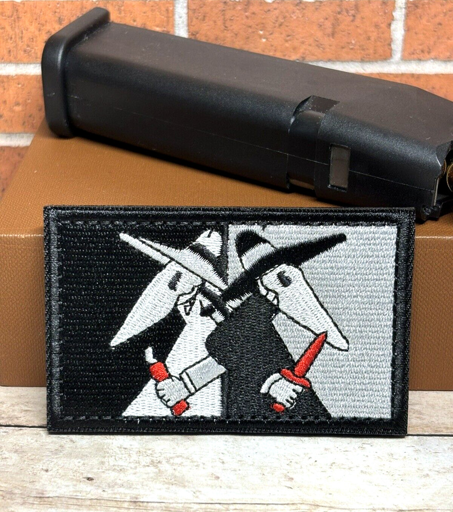 Spy VS Spy Tactical Gun Patch - Classic Video Game Morale Patch Hook Backed