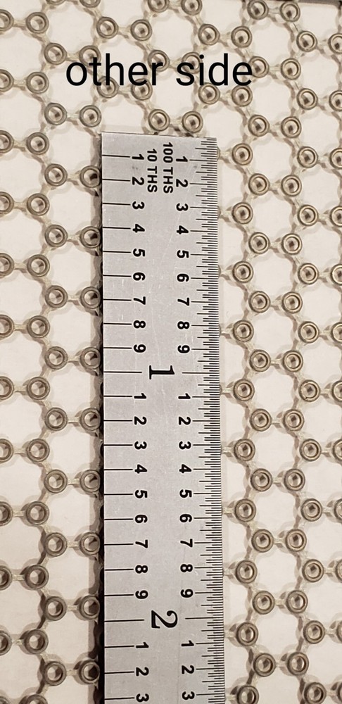 Etched metal screen for scale models 1 pc. Unique pattern 5.2"x11.35" USA