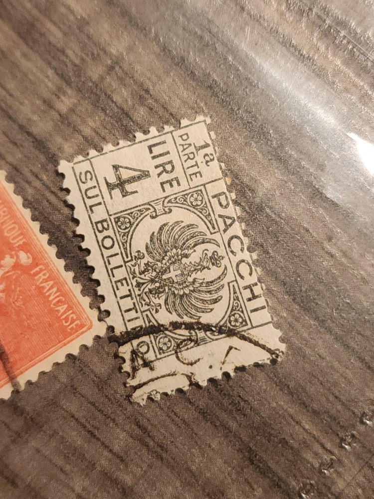 Pacchi Foreign 1a Parte Lire 4 Stamp Used - #A128