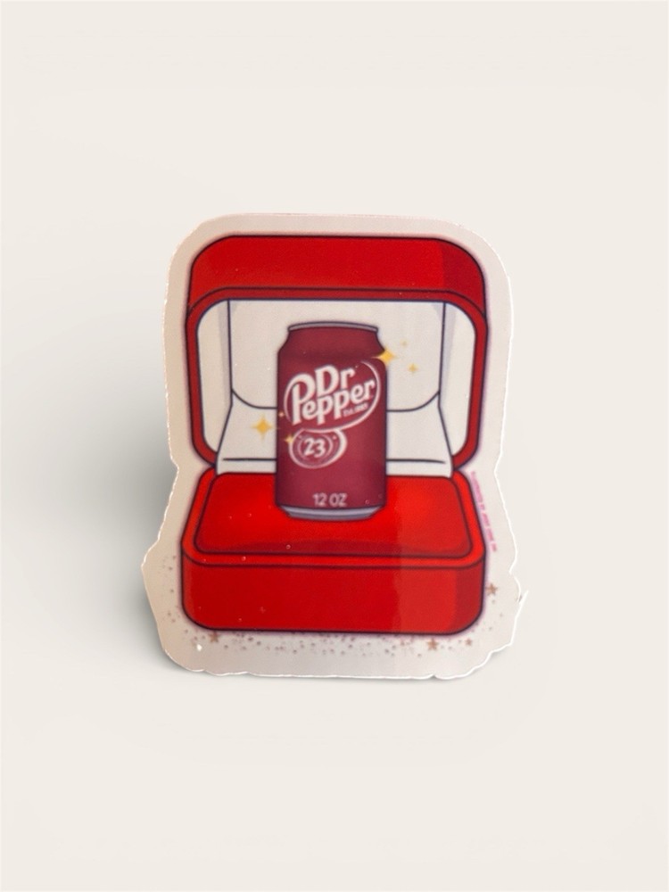 Dr Pepper Handmade Sticker