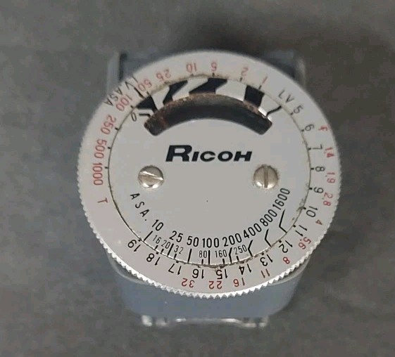 Ricoh Shoe Mount Camera Light Exposure Meter in Untested