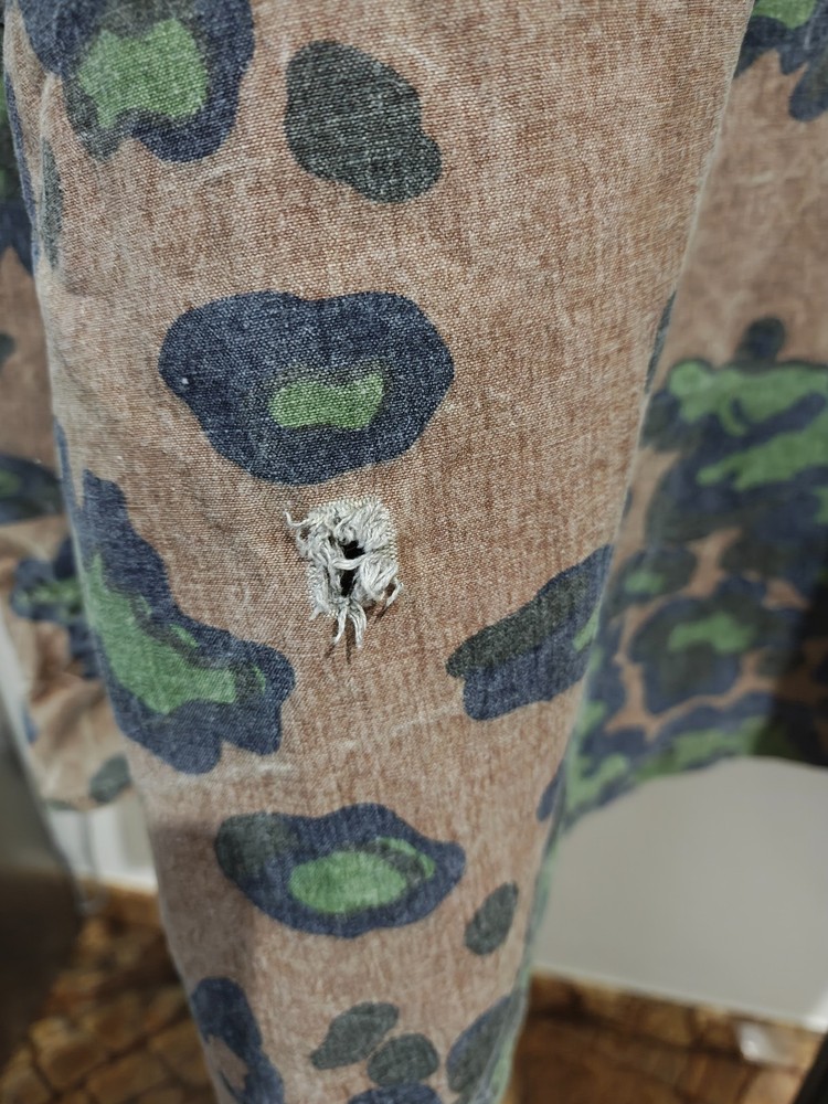 WW2 GERMAN ELITE CAMO SMOCK + CAMO HAT