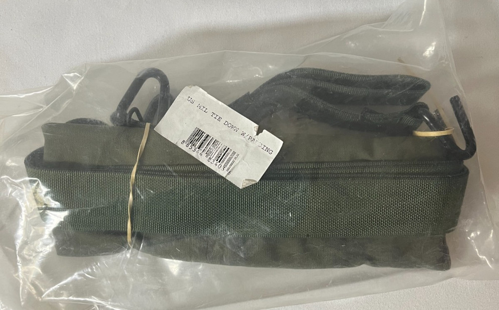 NEW MILITARY GREEN TIE DOWN w/ PADDING