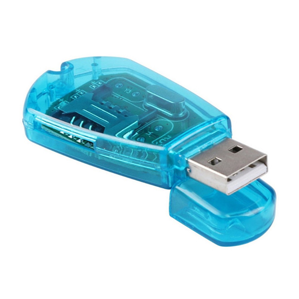 GSM/CDMA USB Mobile Standard SIM Card Reader Adaptor Copy Writer Backup+Driver d