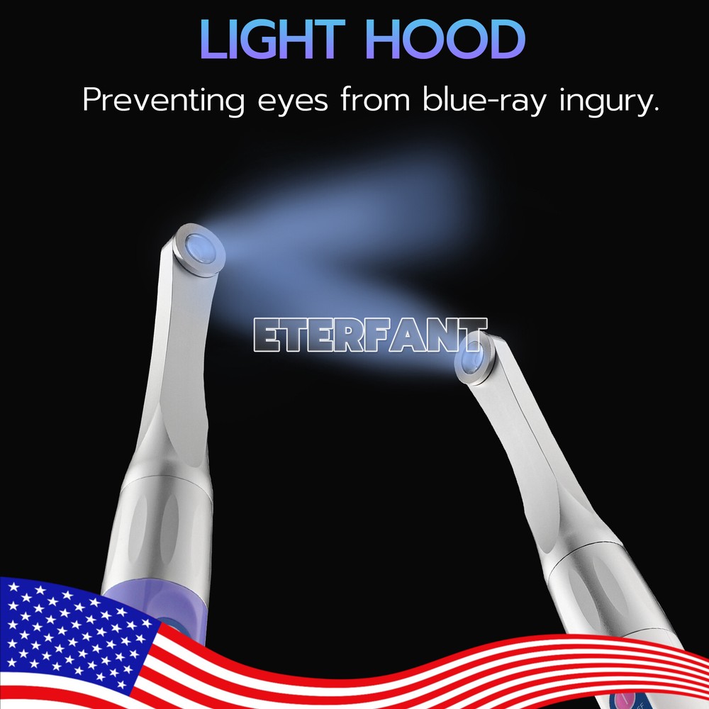 ETERFANT Woodpecker Style Dental iLED Curing Light Lamp Wireless 1 Second Curing