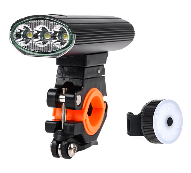 ADDMOTOR USB RECHARGEABLE BIKE LIGHT SET