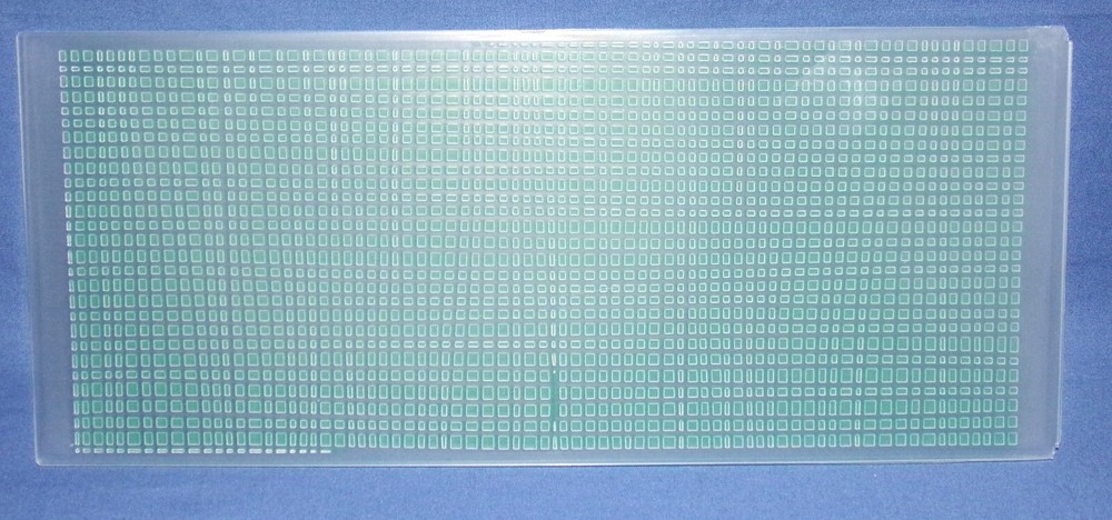 Diamond Press Slimline Embossing Folder Screen Texture Pattern Design All New