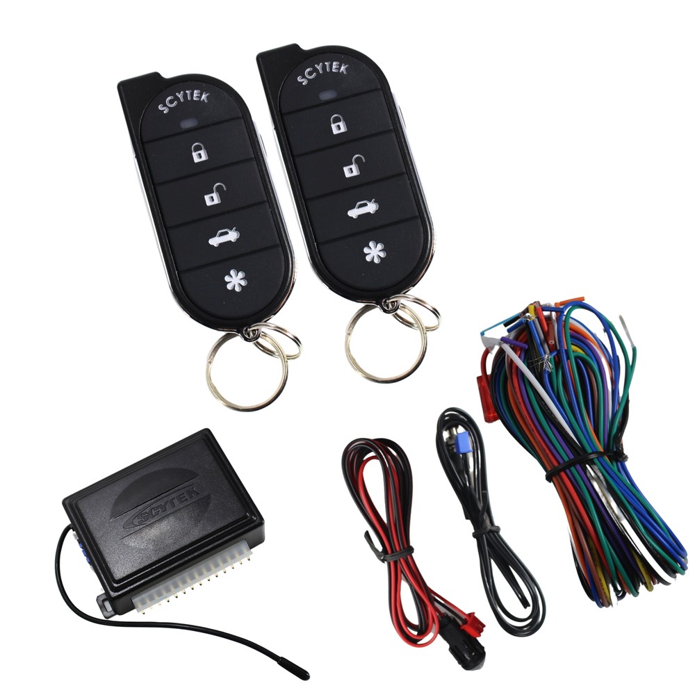 A15 Advanced Keyless Entry System with 2 Remote Key Fob Controls - Secure