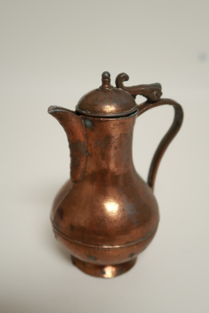 Small Pitcher 4.5" Tall Artistic Bronze Colored Decorative