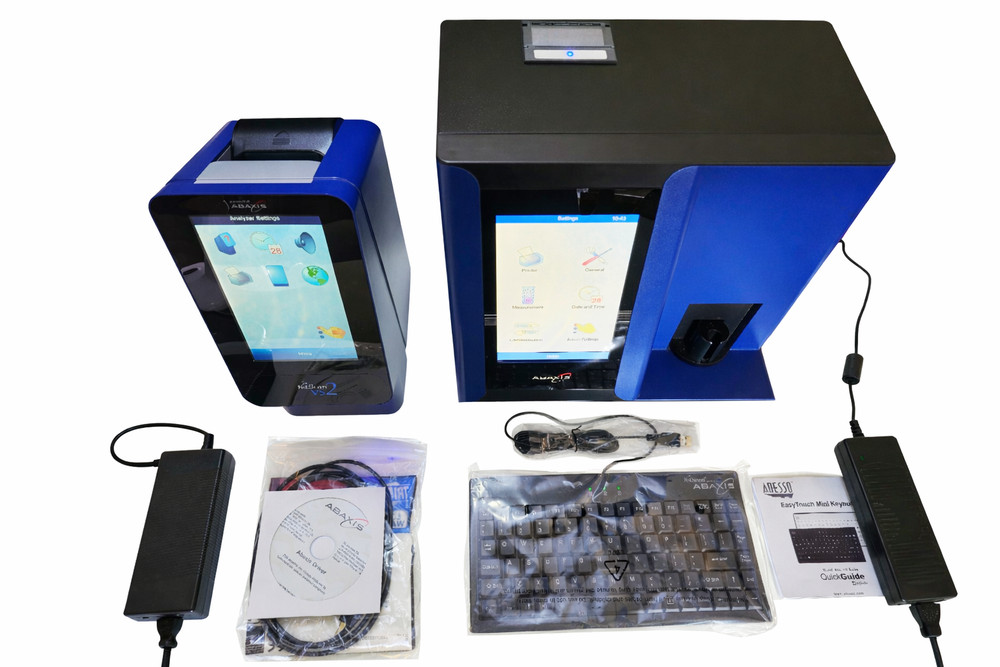 Abaxis VetScan HM5 Hematology Analyzer + VS2 Chemistry System Bundle w/ Accessor